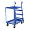 Vestil Blue Steel Stock Picker 2 Shelf 22" x36" Rubber/Steel 1000lb Capacity SPS2-2236-6MR - alternate 4